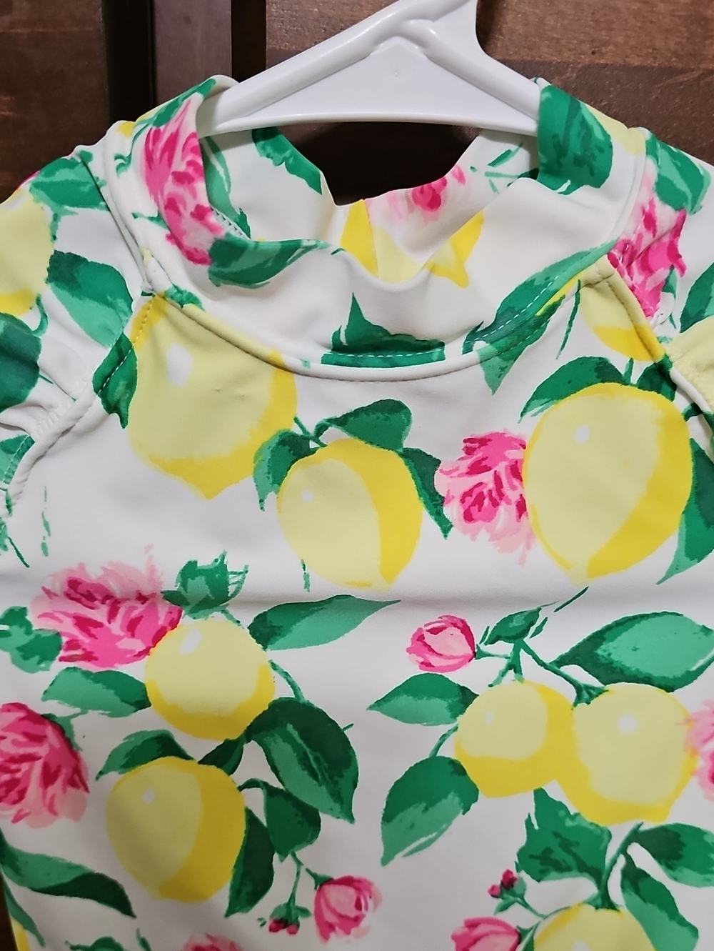 Tea Collection Swim Top Rash Guard - Picture 2 of 9